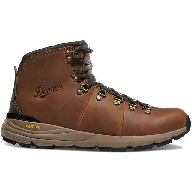 Men'S Mountain 600 Hiking Shoes – Rich Brown, 4.5" Height 1