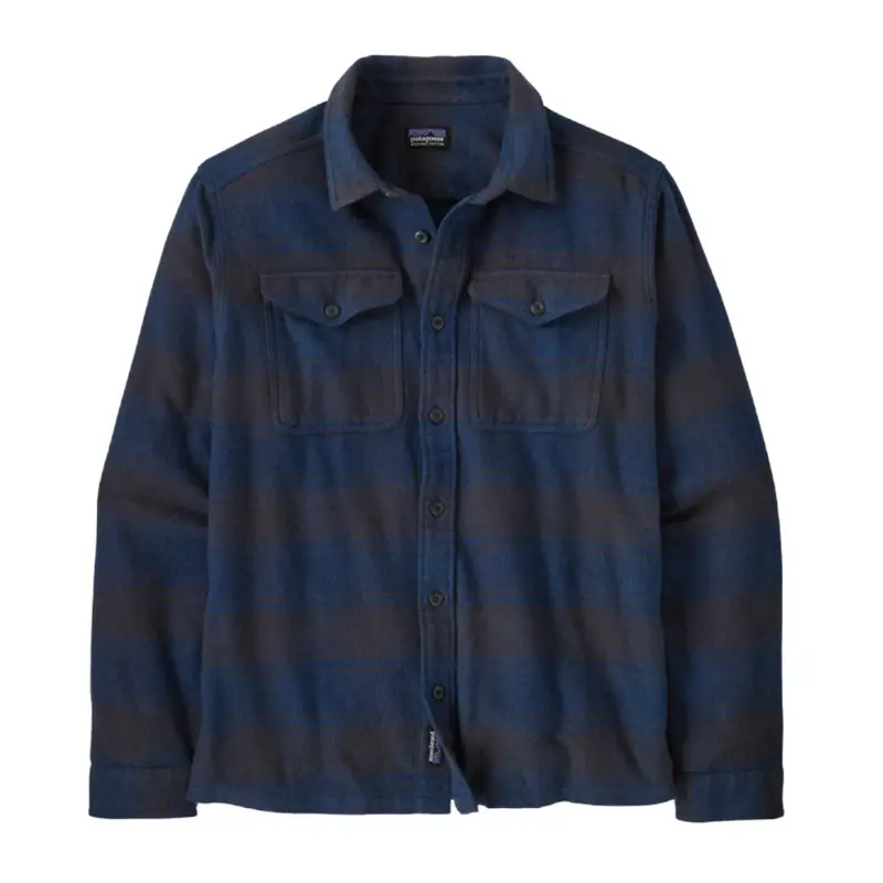 Men'S Organic Cotton Fjord Flannel Shirt – Long-Sleeve Rustic Style 1