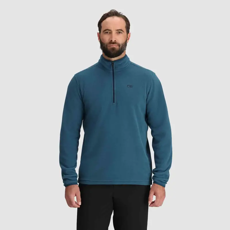 Men'S Polartec® 100 Fleece Quarter-Zip Top 1