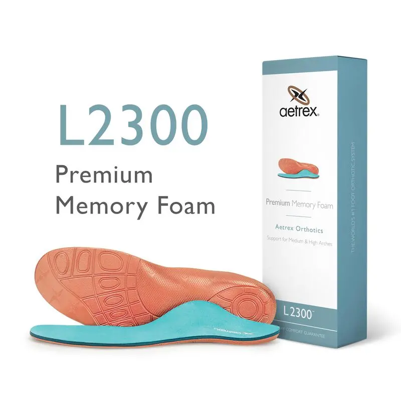 Men'S Premium Memory Foam Orthotic Insoles (Model L2300) 1
