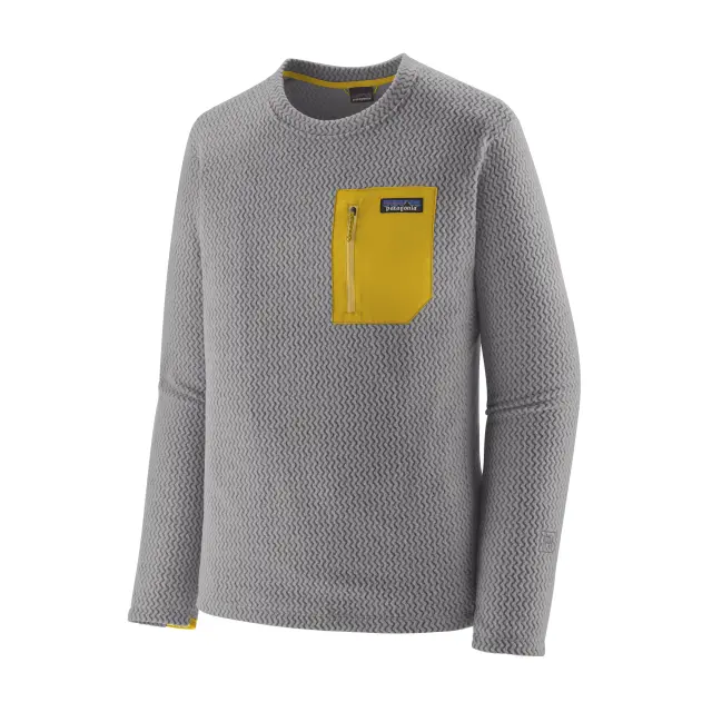Men'S R1 Air Grid Fleece Crewneck Top 1
