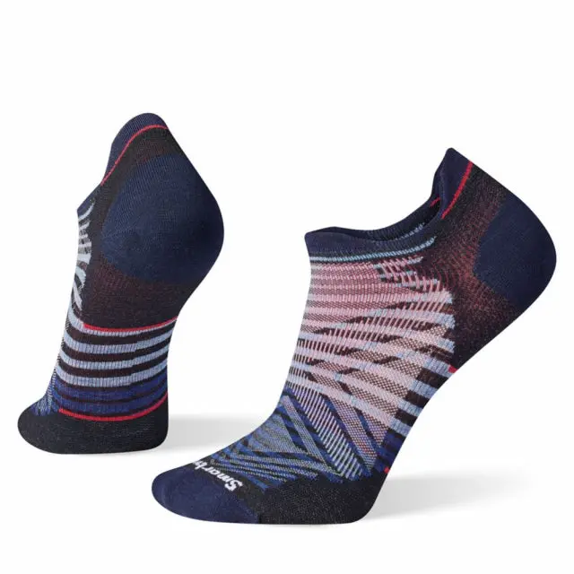 Men'S Run Low-Ankle Socks With Zero Cushion And Bold Pattern 1