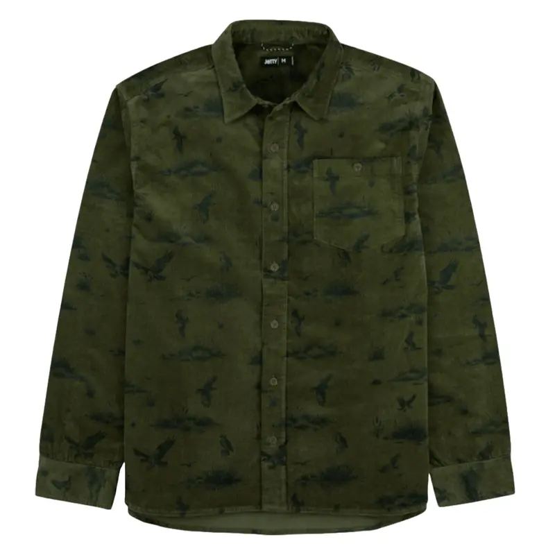 Men'S Shoals Corduroy Button-Down Shirt 1