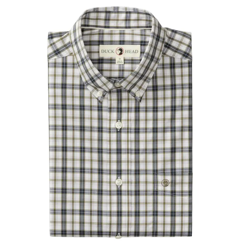 Men'S Slim-Fit Poplin Long-Sleeve Shirt – Joplin Plaid 1