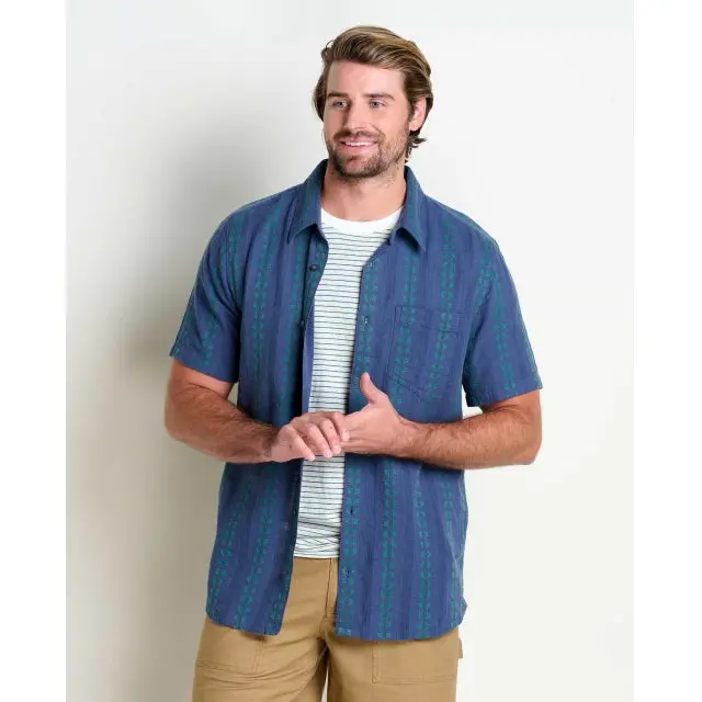Men'S Treescape Short-Sleeve Shirt 1