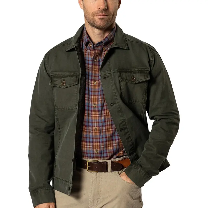 Men’S Trucker Jacket – Vintage-Inspired Denim Style 1