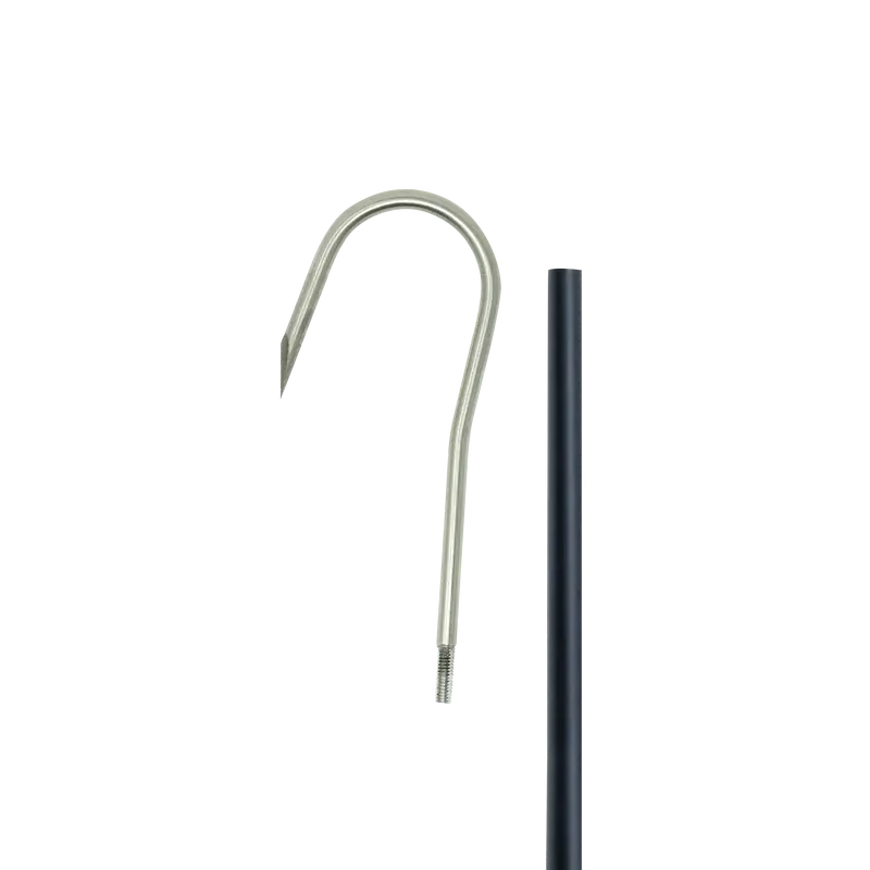 Mhx 6-Foot E-Glass Gaff Blank With 3-Inch Hook Kit 1