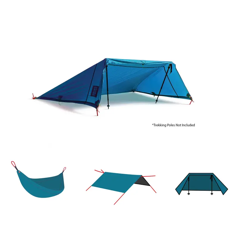 Moab All-In-One Shelter Hammock – Integrated Rainfly, Bug Net & Tarp 1