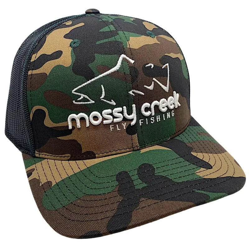 Mossy Creek Camo & Black Logo Trucker Hat 1