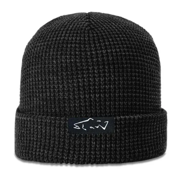 Mossy Creek Gun Metal Waffle-Knit Beanie 1