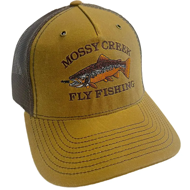 Mossy Creek Hawthorne Waxed Trucker Hat – Classic Fit 1