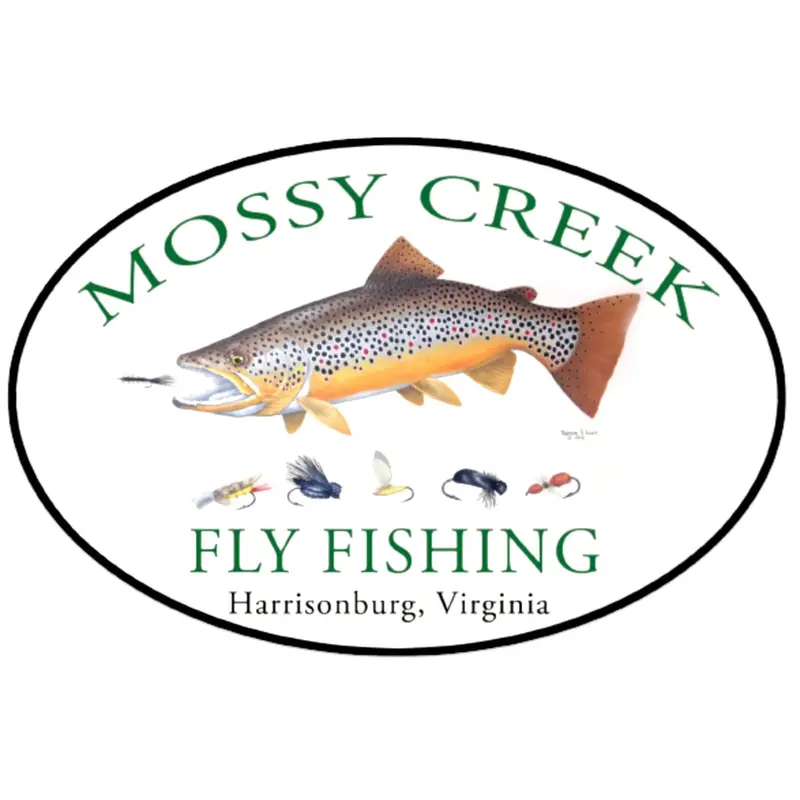 Mossy Creek Oval Logo Vinyl Sticker 1