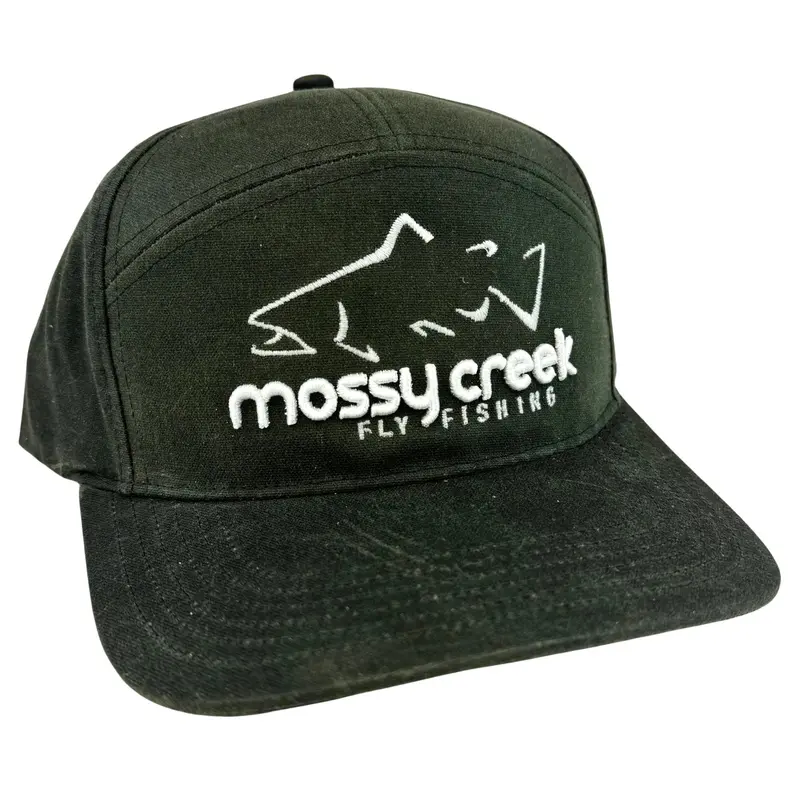 Mossy Creek Pioneer Oiled Canvas Hat – Dark Olive 1