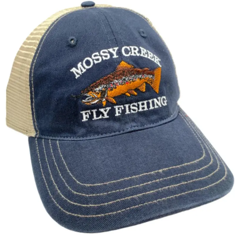 Mossy Creek Unstructured Trucker Hat – Navy 1