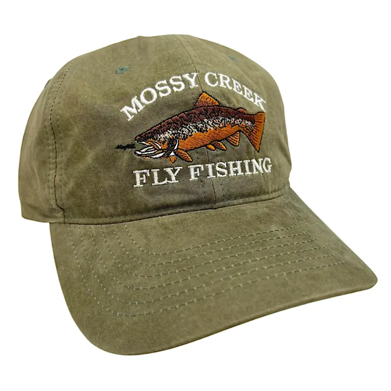 Mossy Creek Vintage Unstructured 6-Panel Loden Cap 1