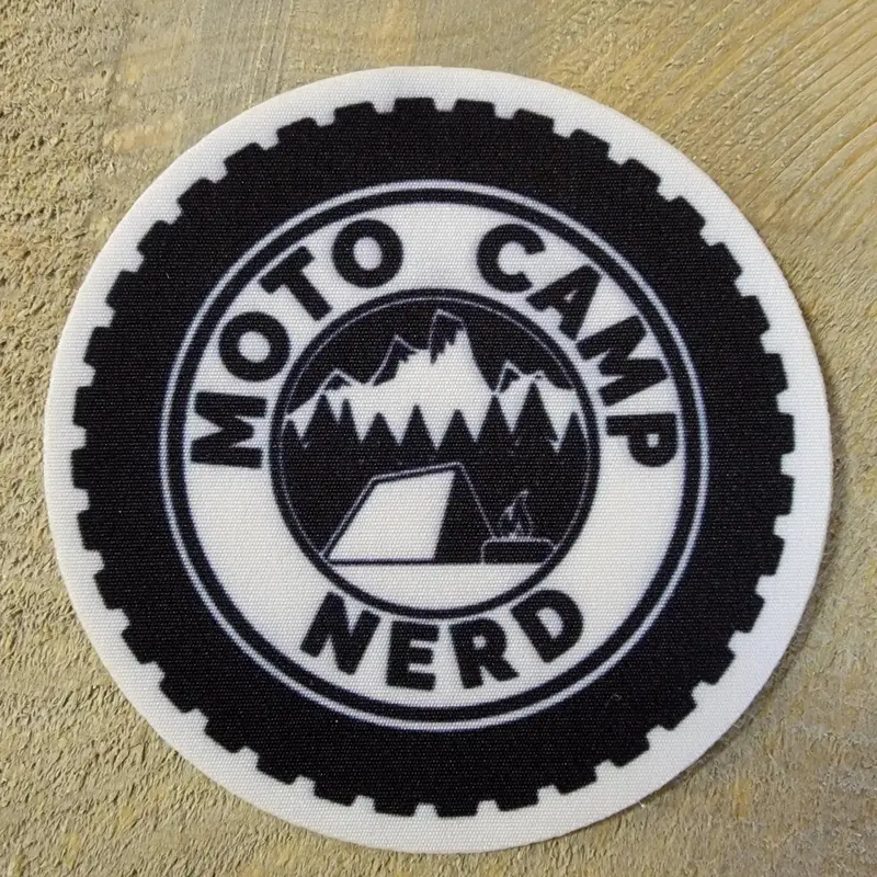 Moto Camp Nerd Limited-Edition Noso Embroidered Patch 1