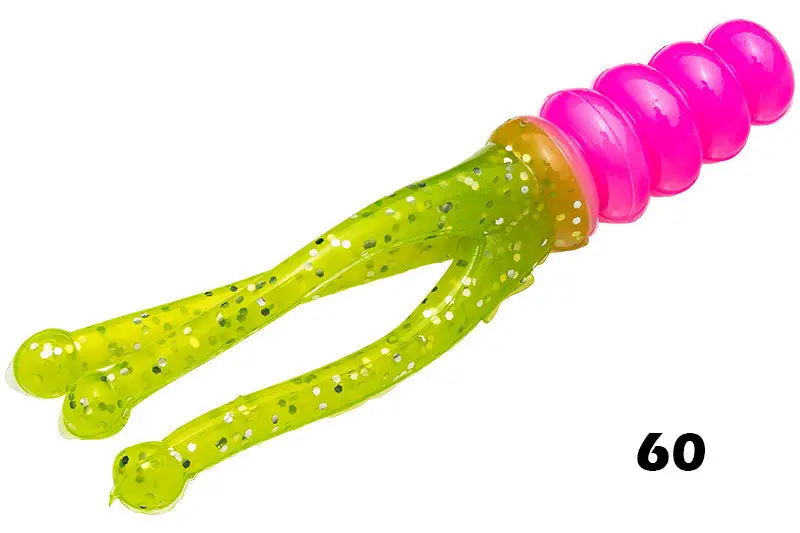 Mr. Crappie Joker 2-Inch Grub Bait – 15-Pack Undulating Tail Design 3