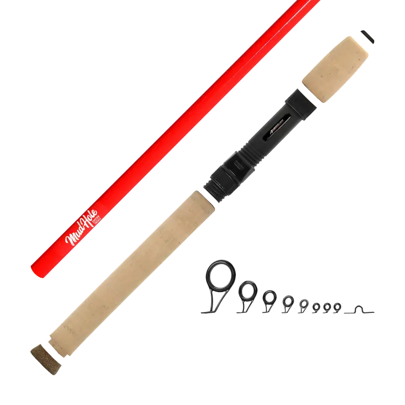 Mud Hole 7'0" Medium-Light Power Spinning Rod Kit 17