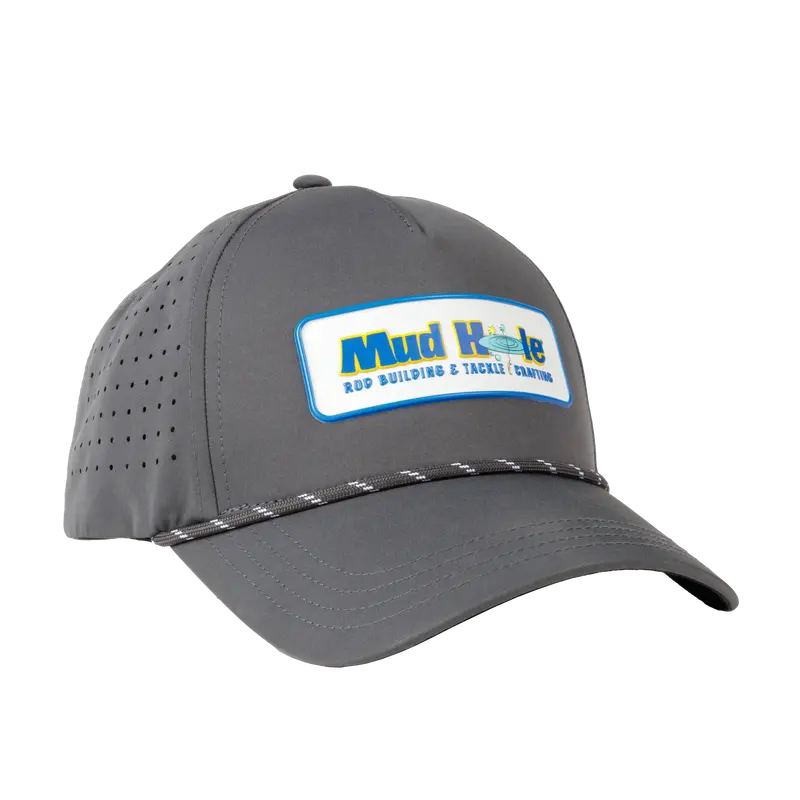 Mud Hole Classic Logo Perforated Trucker Hat 1