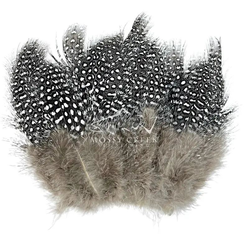 Natural Strung Guinea Fowl Feathers For Fly Tying 1