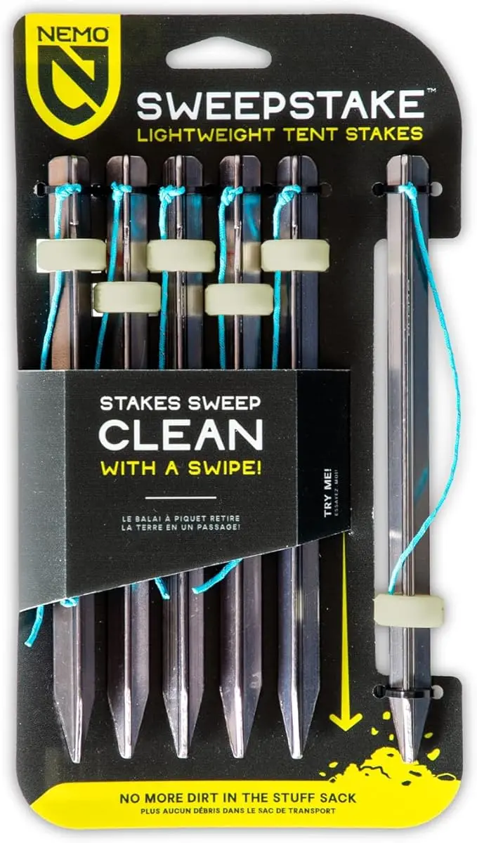 Nemo Sweepstake Ultra-Light Tent Stakes 1