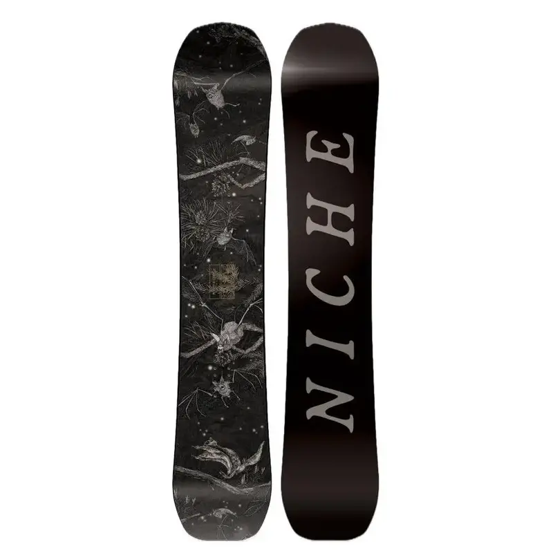 Niche Crux Snowboard – 2025 Stiff, Poppy Freeride-Capable Board 1