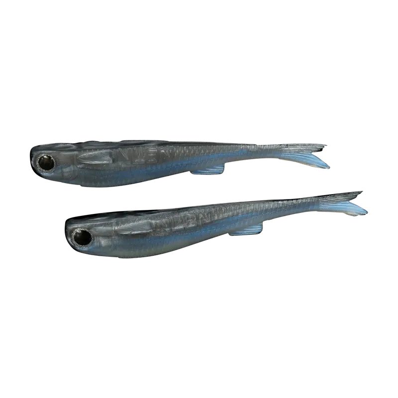 Nlbn Big Mullet 7-Inch Soft Plastic Fishing Bait – 2-Pack 1
