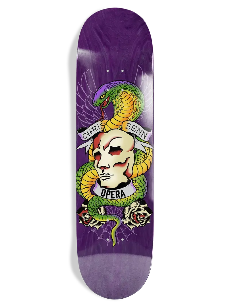 Opera Chris Senn Guest Shop Day Ex7 Skateboard Deck – 8.75" Wide 1