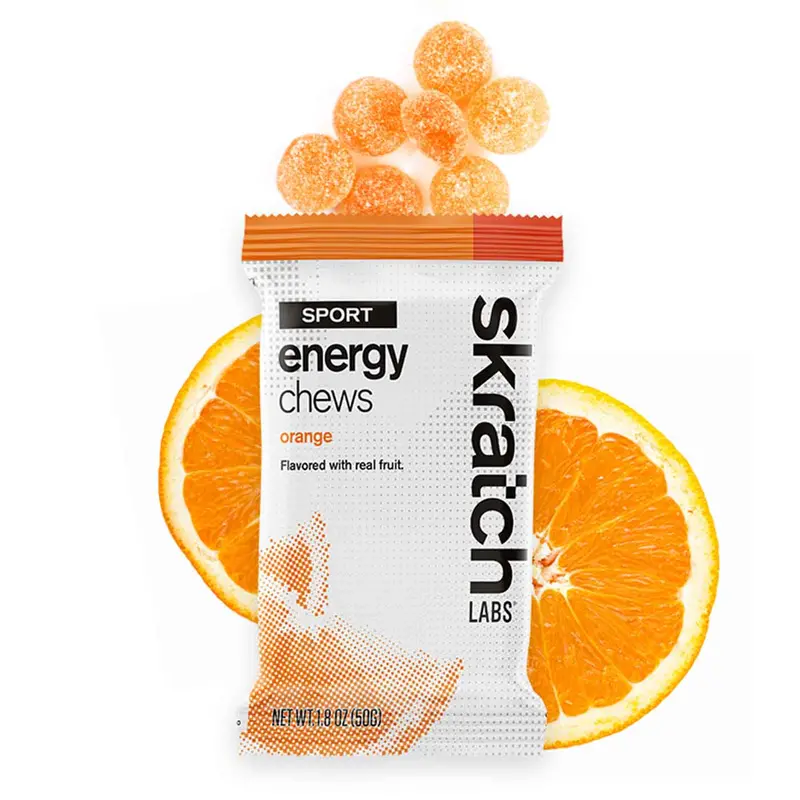Orange-Flavored Sport Energy Chews 1