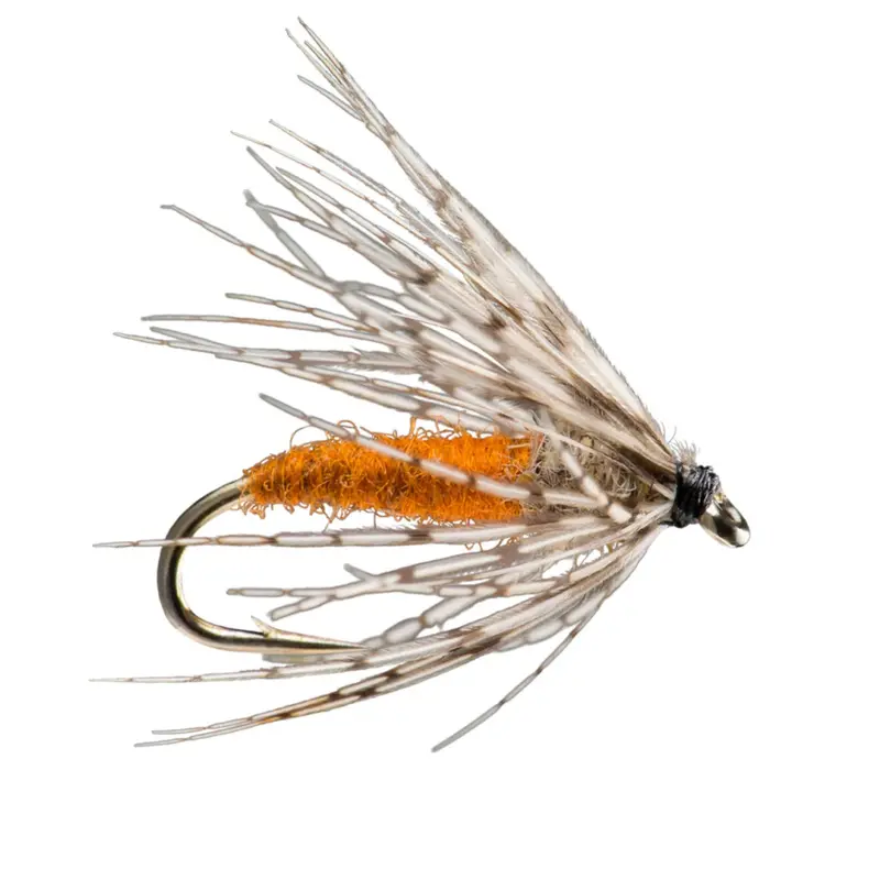 Orange Soft Hackle Partridge Fly 1
