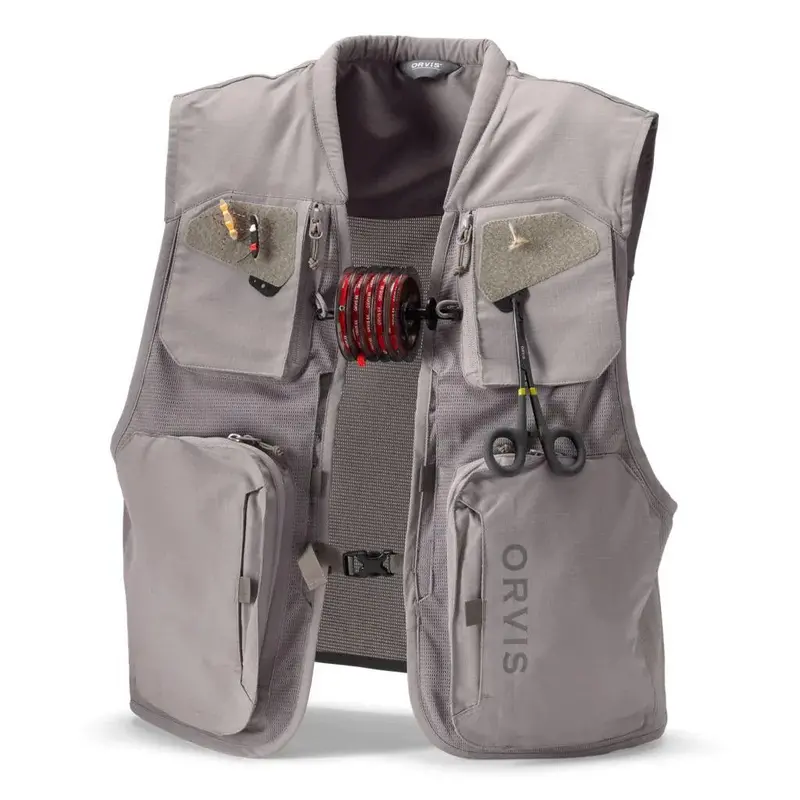 Orvis Clearwater Mesh Fishing Vest – Storm Gray 1