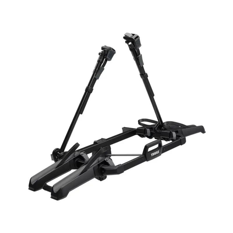 Outpace 2-Bike Hitch-Mounted Platform Rack – Heavy-Duty Steel 1