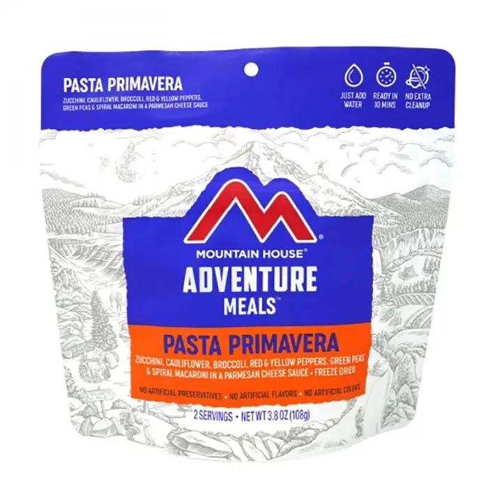 Pasta Primavera Adventure Ready Meal 1
