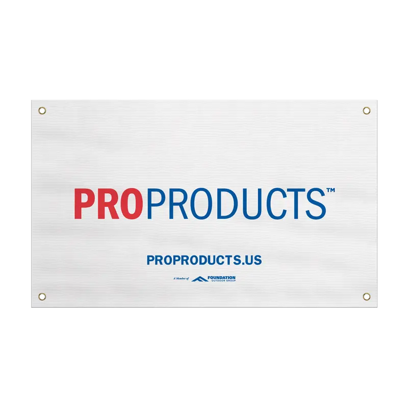 Proproducts 28" X 48" Custom Shop Banner For Fishing Rod Businesses 1