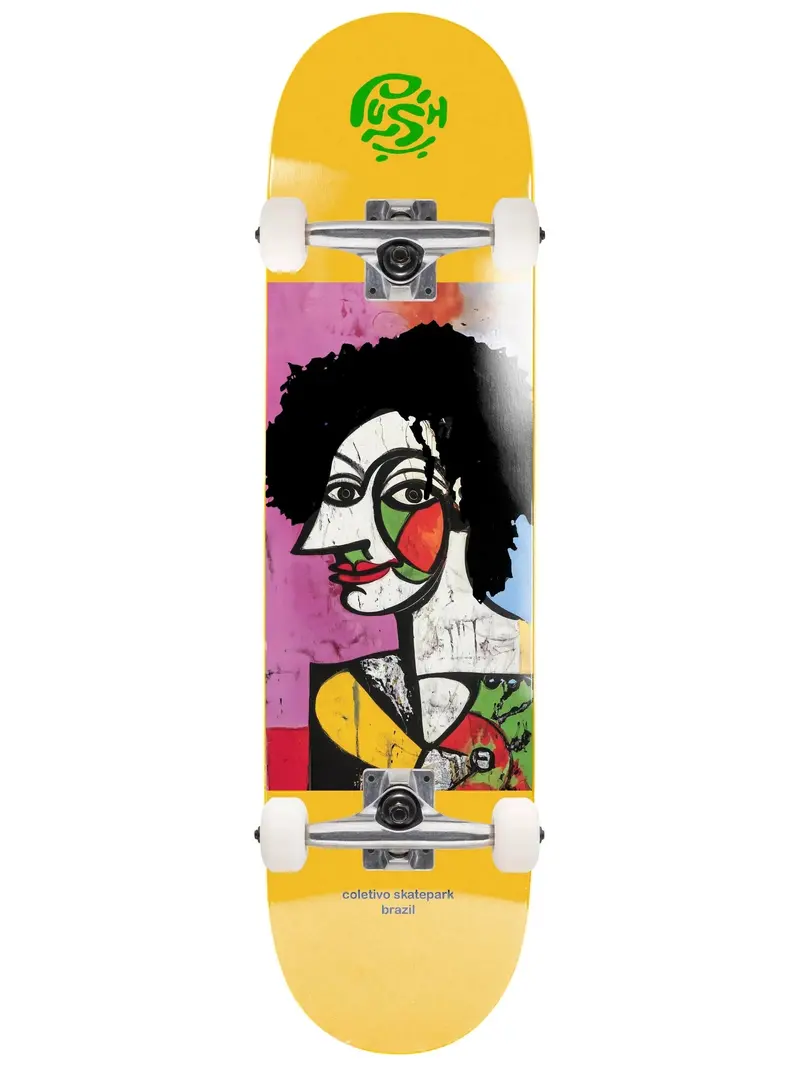 Push Brazil Mlsl Complete Skateboard – 8.5" Wide 1