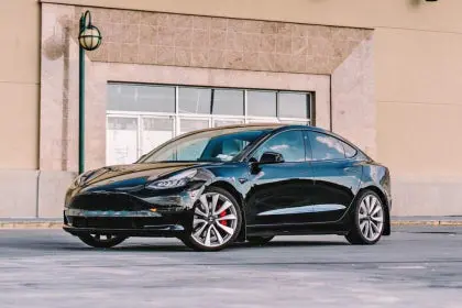 Rally Armor All-Weather Mud Flaps For Tesla Model 3 1