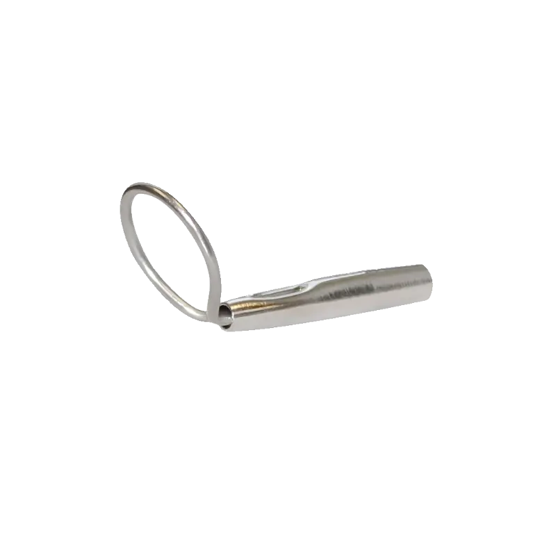 Recoil Rttul-L Fly Tip-Tops – Natural Titanium With Large Loop 1