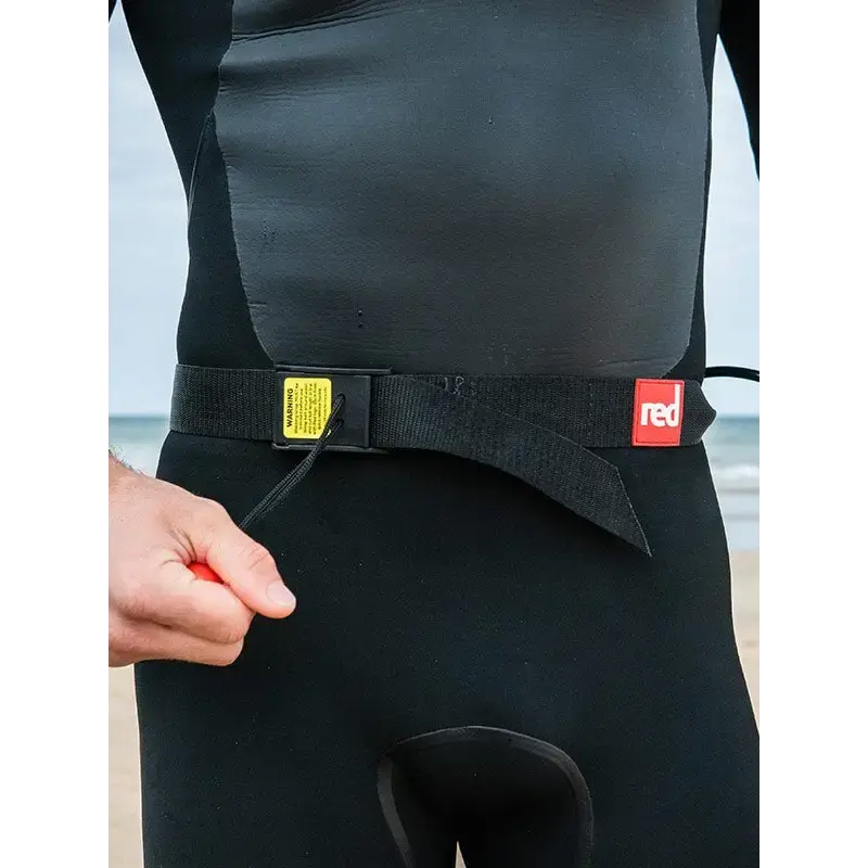 Red Quick-Release Waist Belt – Adjustable, Secure Fit 1