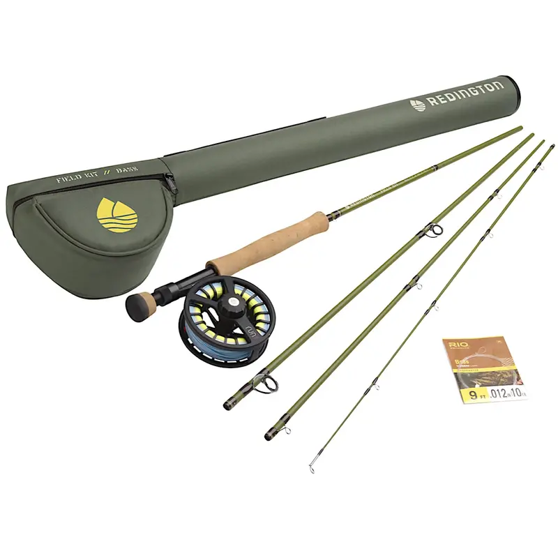 Redington Field Kit: Freshwater Bass Fly Fishing Combo (790-4) 1