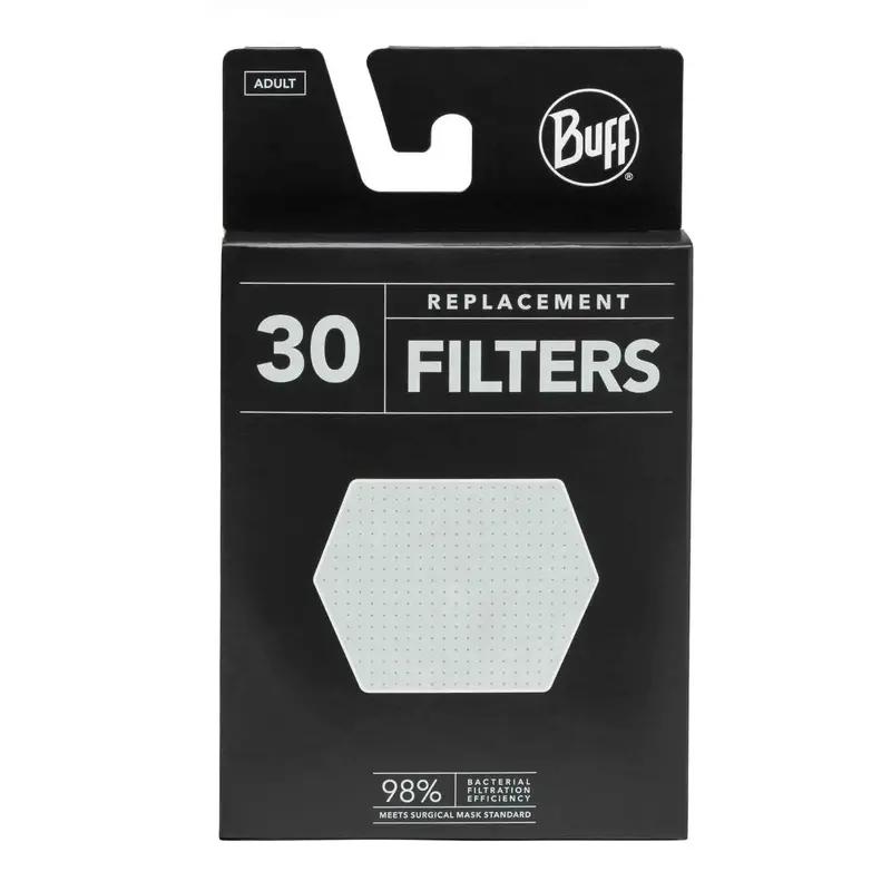 Replacement Face Mask Filters – 30-Pack Adult Size 1