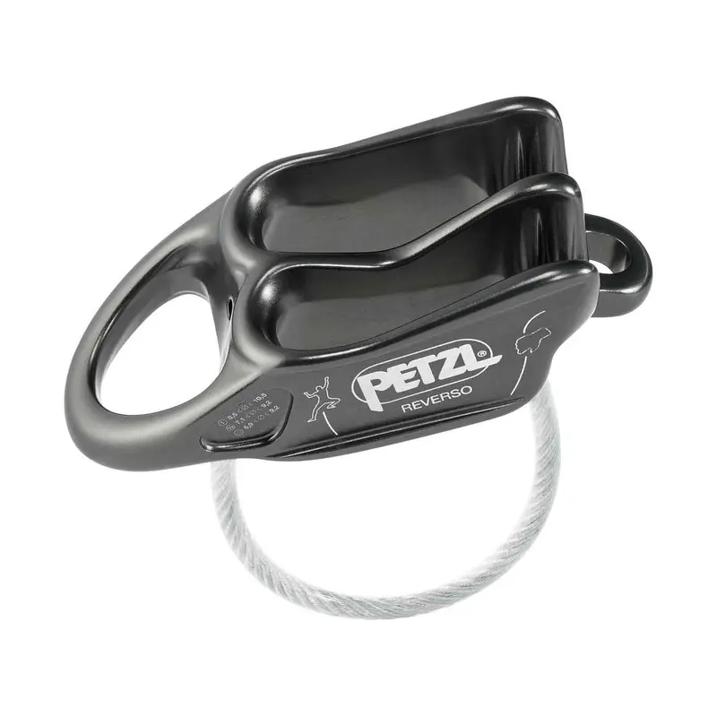 Reverso Belay Device – Versatile Multi-Rope Belay & Rappel Tool 1