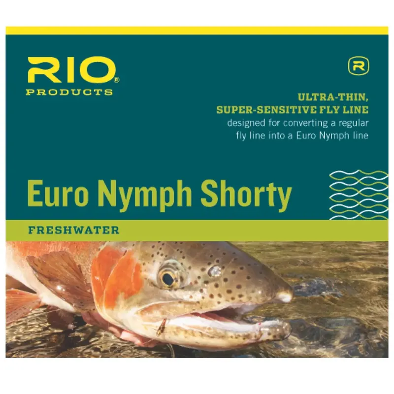 Rio Euro Nymph Shorty Leader – Ultra-Thin, Sensitive Nymphing Leader 1