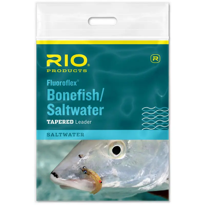 Rio Fluoroflex Bonefish & Saltwater Leader – Low-Visibility Tapered Option 1