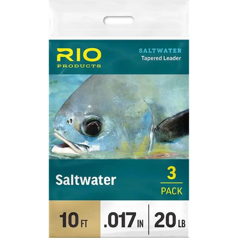 Rio Saltwater Tapered Leader – 3-Pack 1