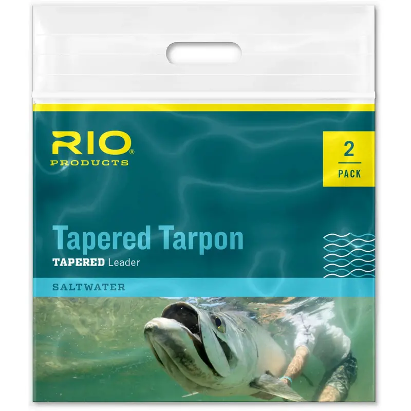 Rio Tarpon Tapered Leader – 2-Pack For Saltwater Fly Fishing 1