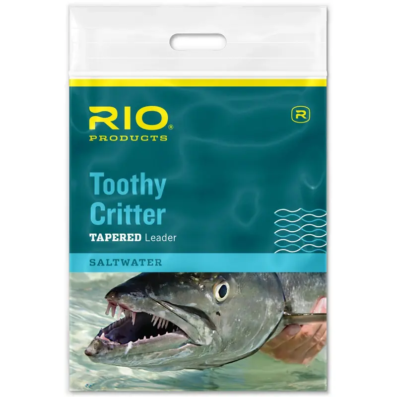 Rio Toothy Critter Tapered Leader – Predator-Resistant Saltwater Leader 1