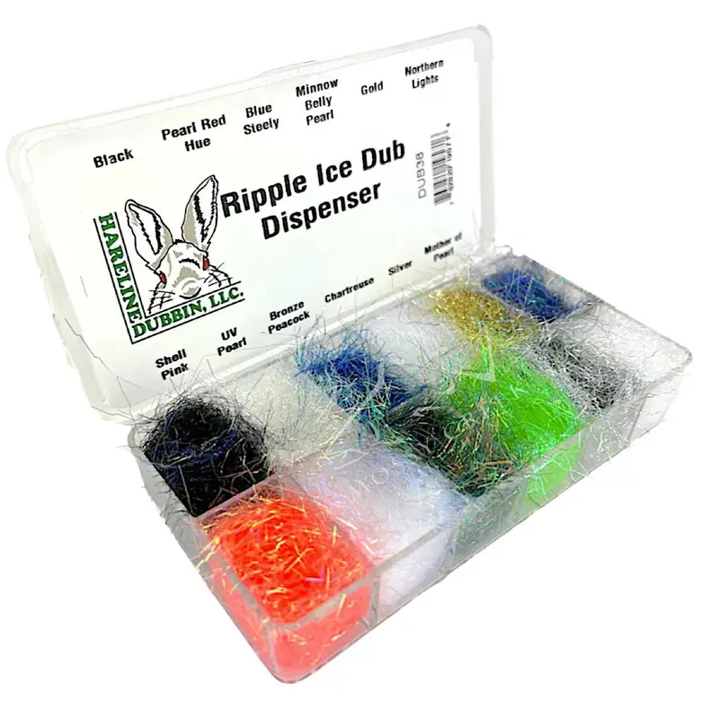 Ripple Ice Dubbing Dispenser – Easy-Access Storage For Synthetic Dubbing 1