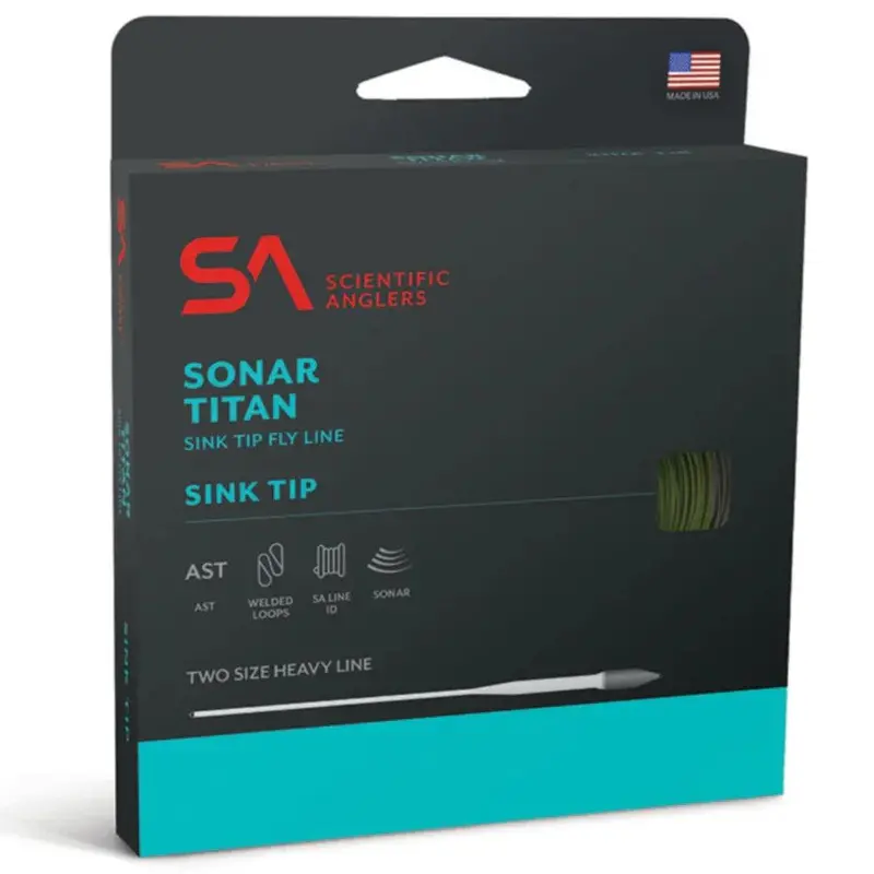 Sa Sonar Titan Sink-Tip Fly Line For Deep Water Casting 1