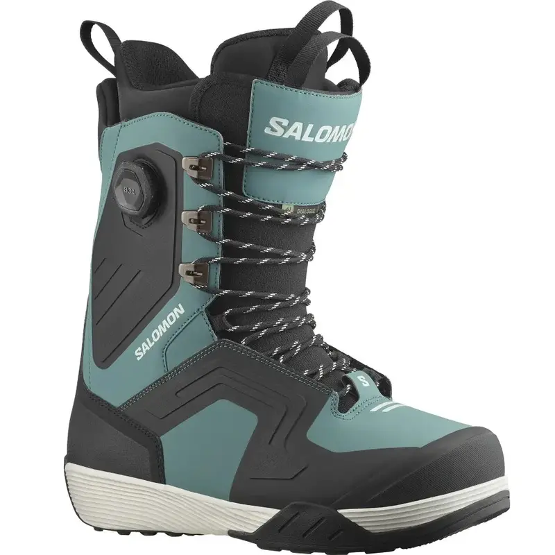 Salomon Dialogue Lace Snowboard Boots – 2025 Youth Sj-Specific Construction 1