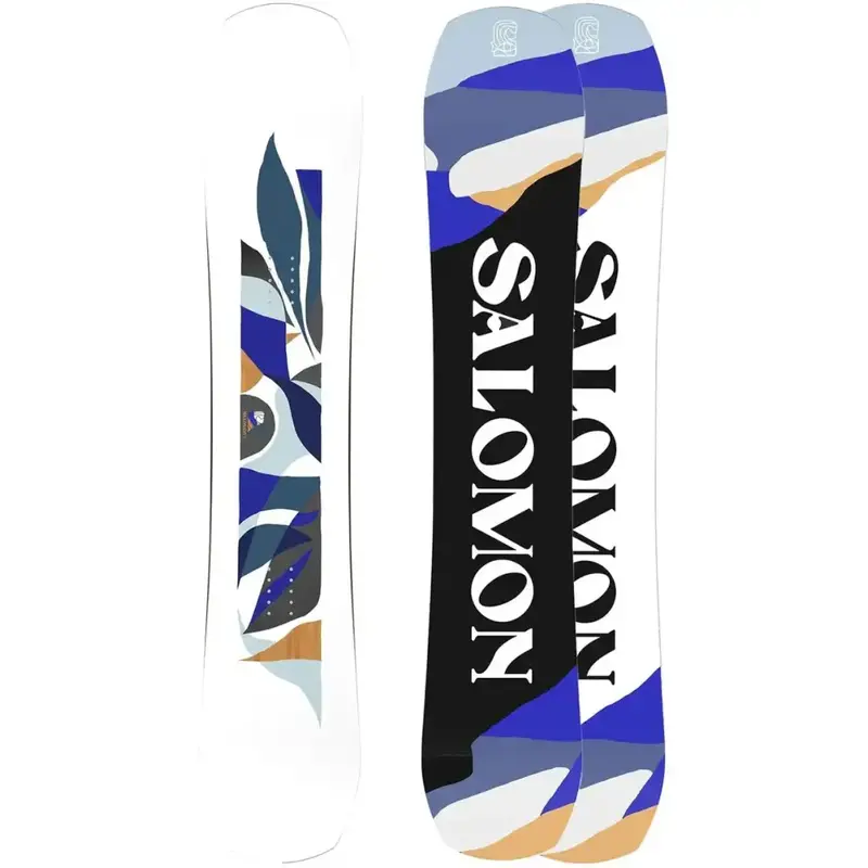Salomon Rumble Fish Snowboard – 2025 Playful Freestyle Twin Shape 1